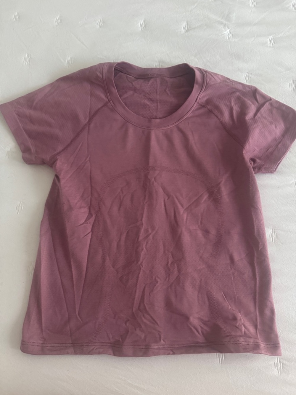 lululemon athletica Short Sleeve Tee in Dusty Mauve
